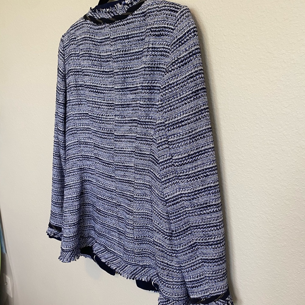 NWOT White House black market Blue Jacket Size 2 - Picture 9 of 15